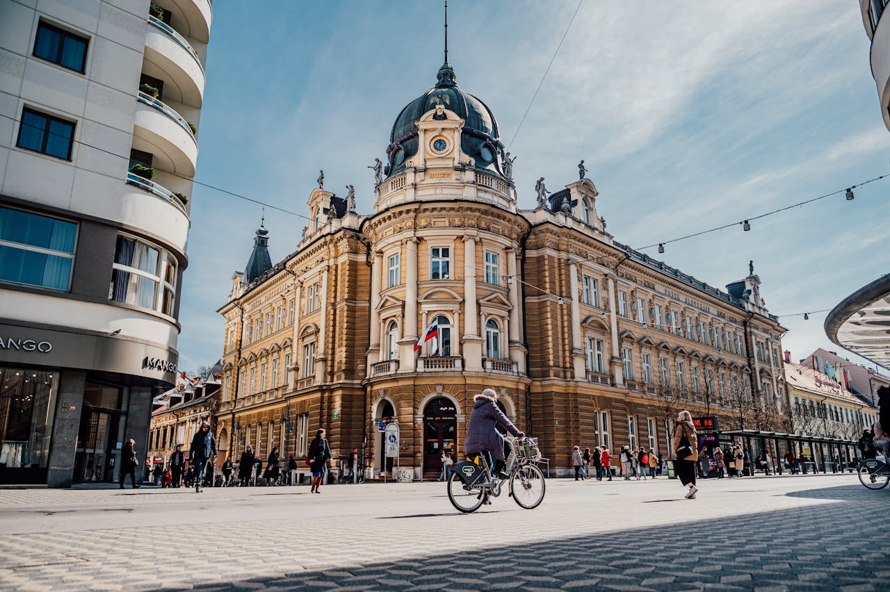 Ljubljana in Slowenien